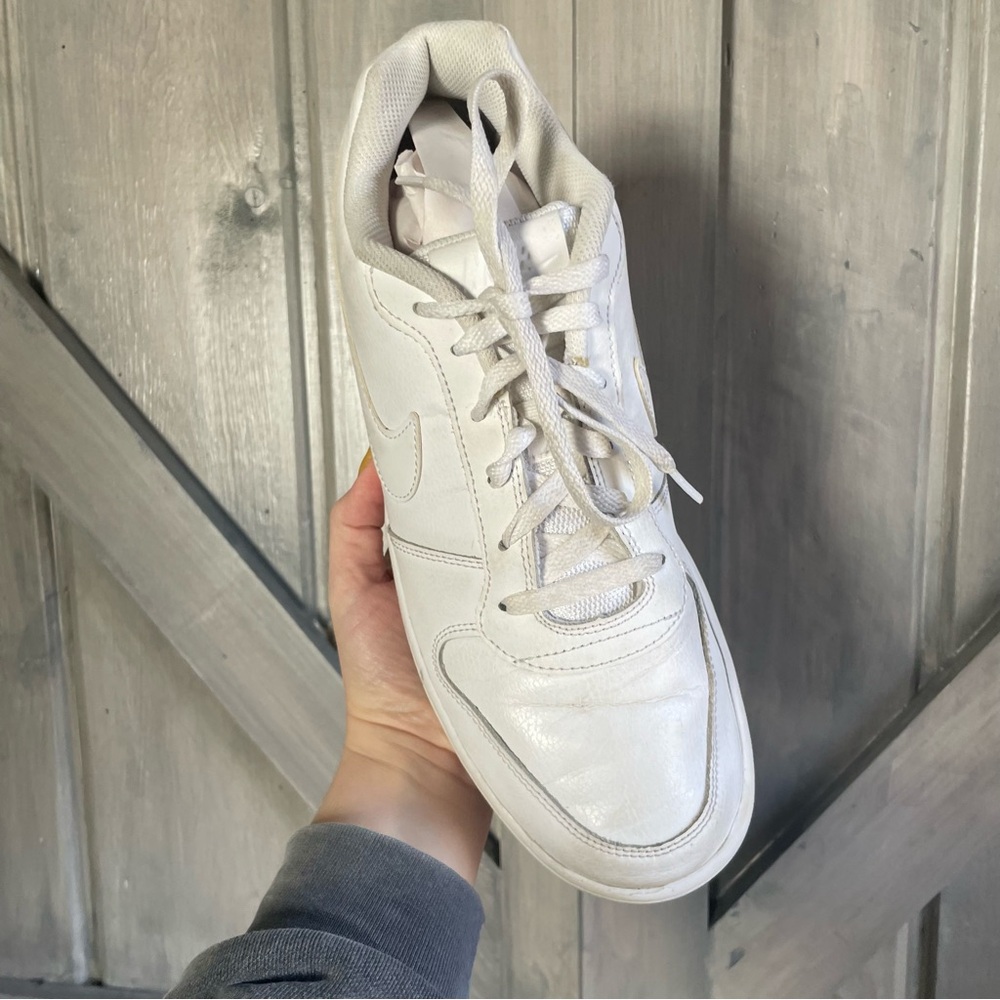 Nike Ebernon Low Men’s White Size 10 - Picture 3 of 11